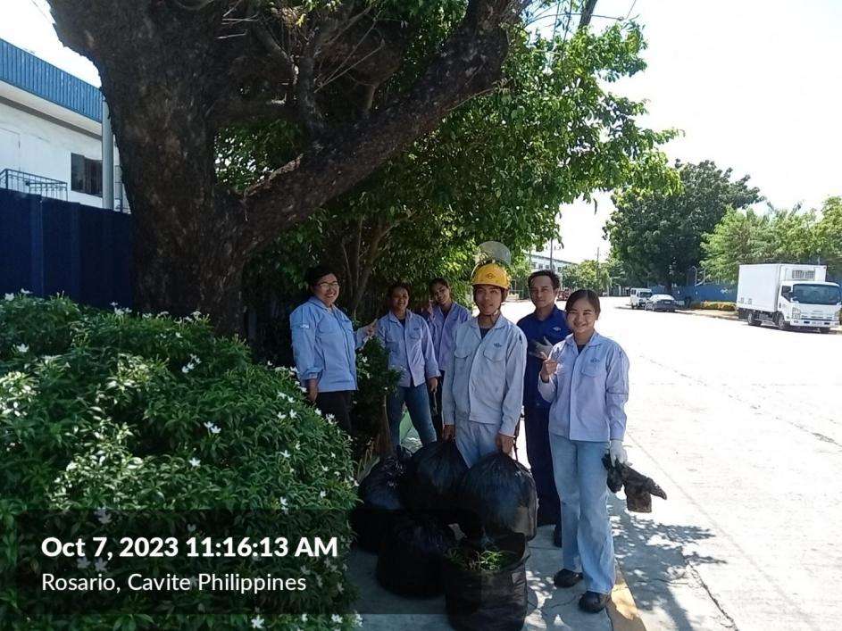 20231007 clean-up at DAP